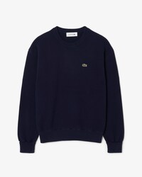 Relaxed Fit-Pullover aus Baumwolle mit Rundhalsausschnitt
