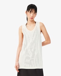 Geh&auml;keltes Tanktop aus Mesh