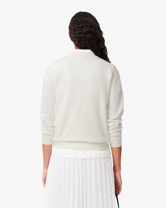 Relaxed Fit-Sweatshirt aus Fleece mit Rundhalsausschnitt