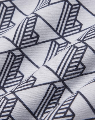 T-Shirt aus Baumwolle mit Monogramm