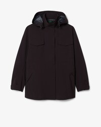 &Uuml;bergro&szlig;er, mittellanger und wasserdichter Parka
