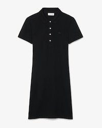 Slim Fit-Polokleid aus dehnbarem Mini Piqu&eacute;