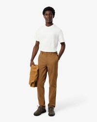 Regular Fit-Chinohose aus Baumwolle