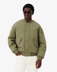 Bomberjacke aus wasserabweisendem Taft