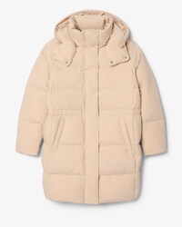 Mittellange, wasserabweisende Daunenjacke