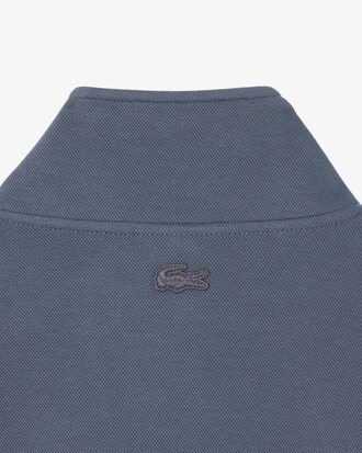 Sweatshirt aus Piqu&eacute; mit Branding