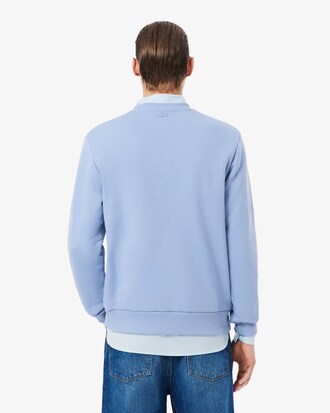 Sweatshirt aus Fleece mit Stickmotiv