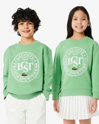 Sweatshirt mit Rundhalsausschnitt und Print