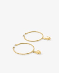 Krokodilohrringe