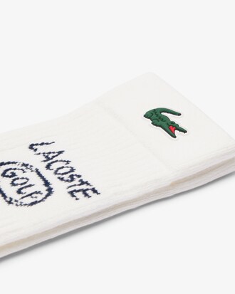 Golfsocken aus Boucl&eacute;-Baumwolle