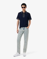 Indigo-Jeans mit 5&nbsp;Taschen, Slim Fit
