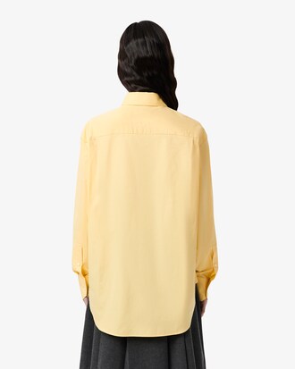 Oversized-Hemd aus Baumwollpopeline