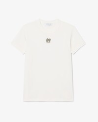 T-Shirt aus Jersey mit Stickerei