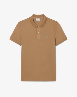 Slim Fit-Polohemd L.12.12 aus Piqu&eacute;