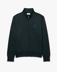 Gestreifte Trainingsjacke mit Badge-Akzent