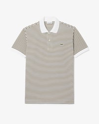 Classic Fit-Polohemd L.12.12 aus Petit Piqu&eacute; mit Streifen