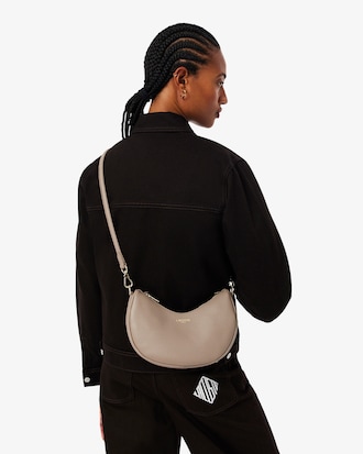 Kleine halbmondf&ouml;rmige Tasche Champs-&Eacute;lys&eacute;es
