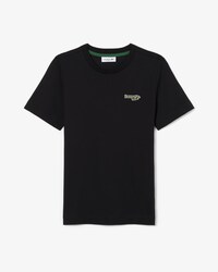 T-Shirt aus Baumwolle mit Badge