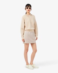 Rock aus Jacquard mit Monogramm