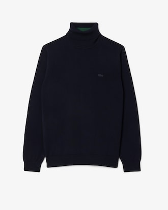 Pullover aus Merinowolle mit Rundhalsausschnitt