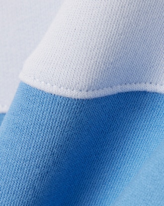 Sweatshirt aus Fleece mit Colorblock-Design