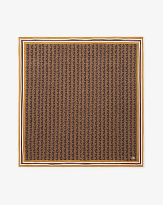 Halstuch mit Monogramm-Print