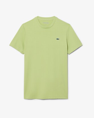 Tennis-T-Shirt aus Stretch-Jacquard mit Ultra-Dry-Technologie
