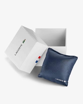 LACOSTE 12.12 Dreizeigeruhr aus Silikon mit Krokodil