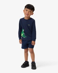 Sportshorts aus Diamant-Taft