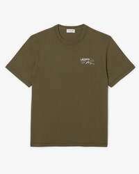 T-Shirt aus Jersey mit mehreren Prints