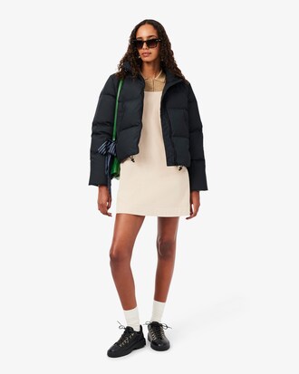 Wasserabweisende Daunenjacke mit Kapuze