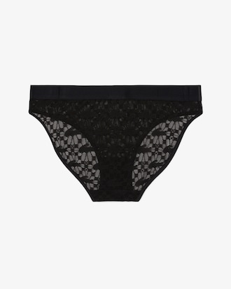 Mesh-Slip mit Logo am Bund