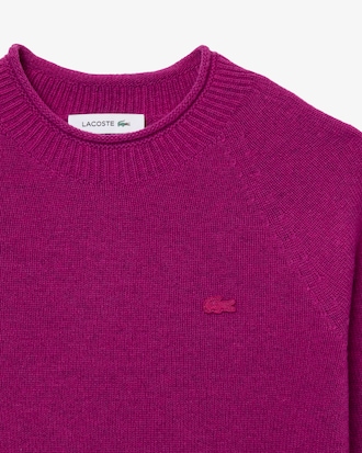 Pullover aus 3D-Strick Tuchwolle