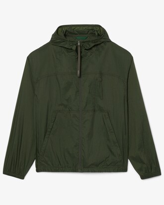 Komprimierbare Jacke aus wasserabweisendem Nylon