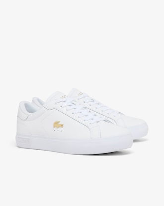 Damen-Sneakers Powercourt aus Leder