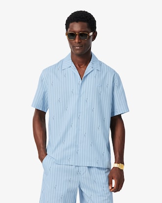 Relaxed Fit-Hemd aus Twill mit Print