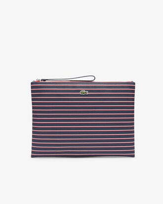 Große Clutch L.12.12 Concept mit Streifen
