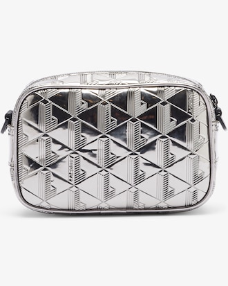 Kleine silberne Reporter-Tasche The Blend