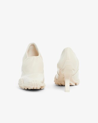 Damen-Sneakers Runway aus Leder mit Absatz