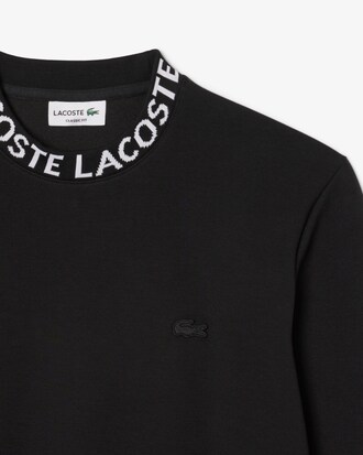 Sweatshirt aus Jersey mit Jacquard-Branding