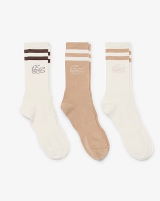 3er-Pack Rippstricksocken