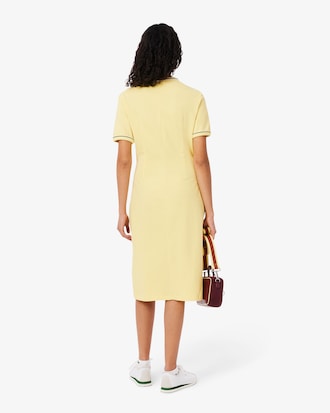 T-Shirt-Kleid mit Kontrasteinfassung aus Jersey
