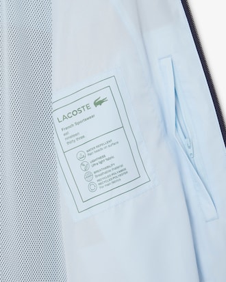 Wasserabweisende Trainingsjacke mit Colorblock-Design