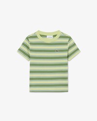 T-Shirt aus gestreifter Baumwolle