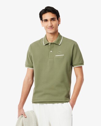 Classic Fit-Polohemd L.12.12 mit Akzent-Tasche