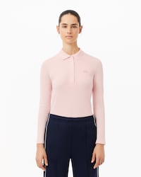 Slim Fit-Polohemd L.12.D aus dehnbarem Mini Piqu&eacute;