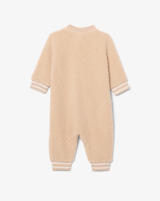 Babyoverall aus Sherpa-Fleece f&uuml;r Neugeborene
