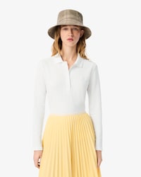 Slim Fit-Polohemd L.12.D aus dehnbarem Mini Piqué