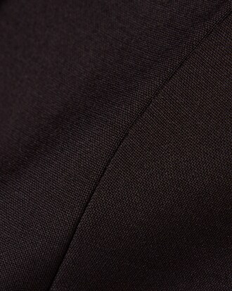 Slim Fit-Blazer aus Wolle mit gesticktem Krokodil