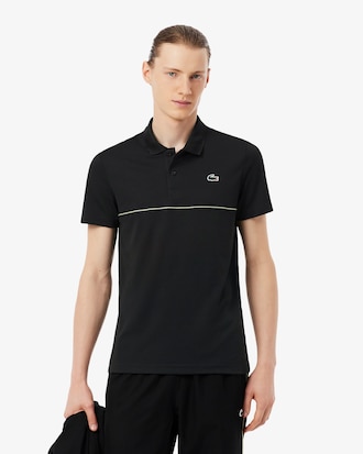 Sport-Polohemd mit Print und Ultra-Dry-Technologie